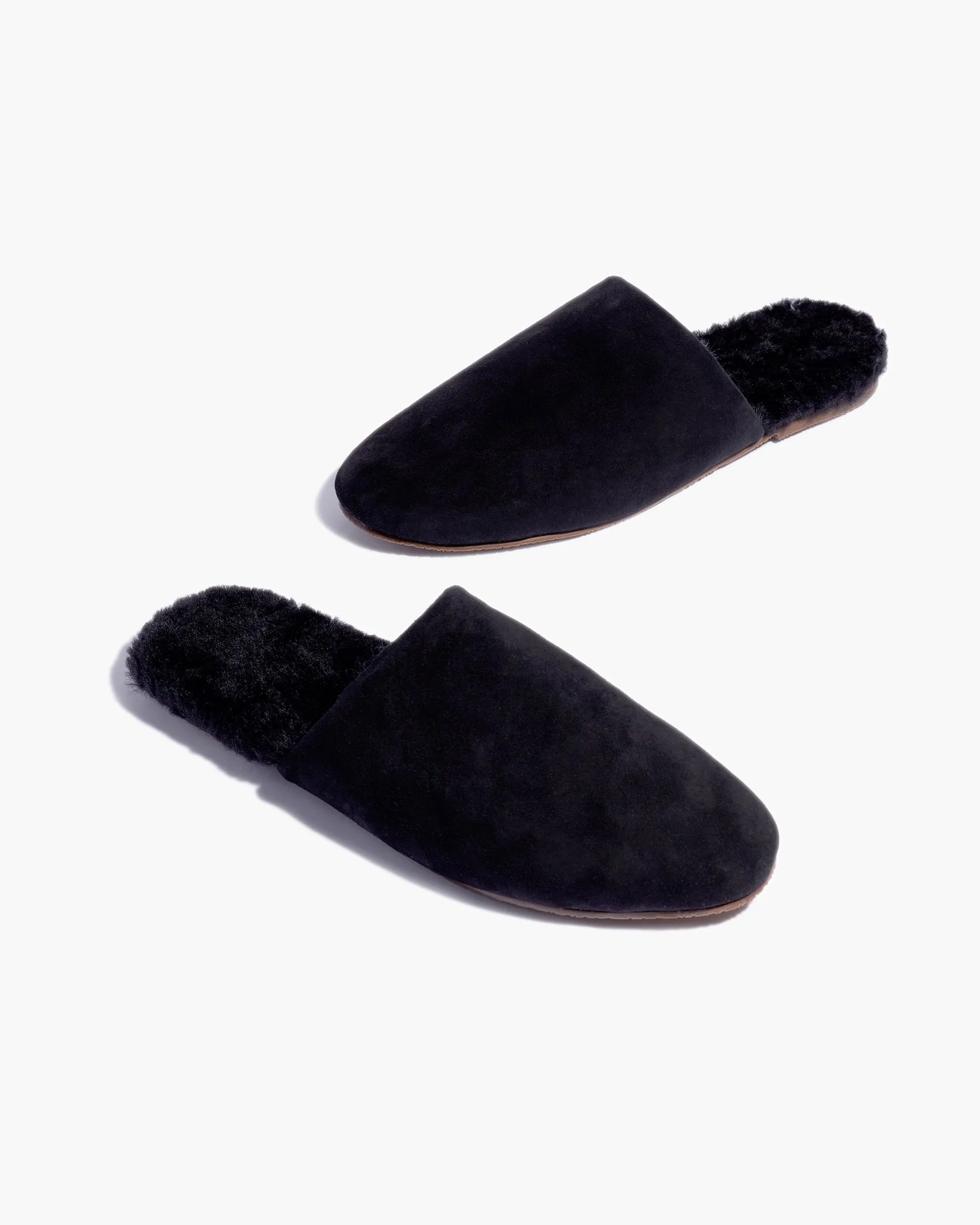 Ines Shearling - Black