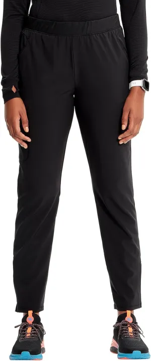Infinity Cherokee Women's Pull-on Scrub Cargo Pants with Mid-Rise Tapered Leg and 5 Pockets IN120A