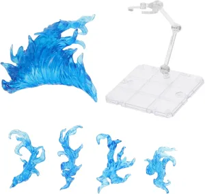 iplusmile Action Figure Stand Set - Flame Effects Model Display Rack for DIY Assembly, Doll Model Support Stand with Sturdy Base