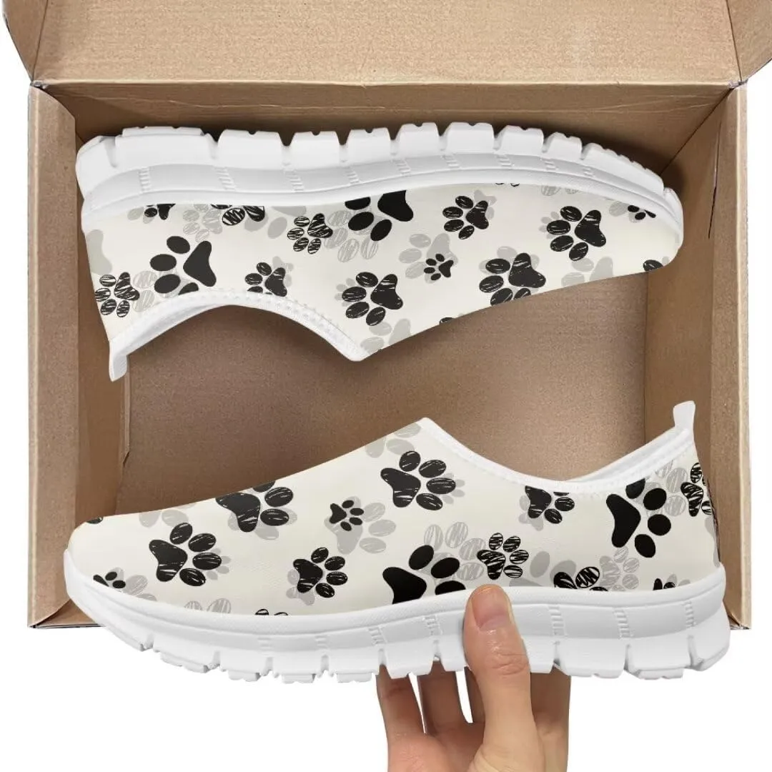 Jeiento Breathable Running Sneaker for Women Ladies Tennis Shoes Comfort Footwear Trainers Mesh Shoes Causal Travel Walking Flat Shoes