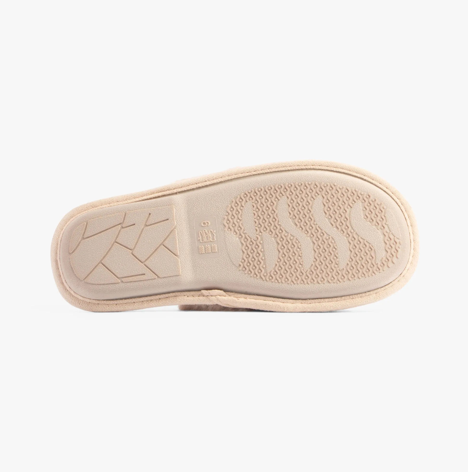 Jo & Joe ICELANDIC Womens Slippers Beige