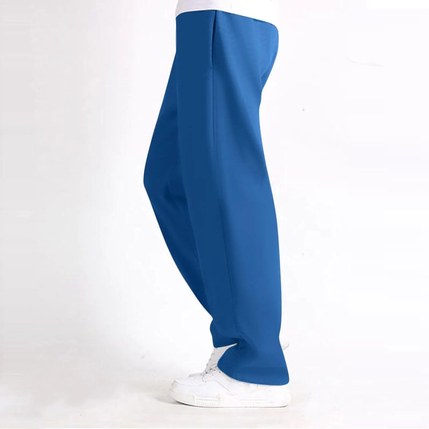 Joggers for Men UK Loose Fit Joggers Sweat Pants Running Gym Training Sport Combat Pant Soft Jogging Sweat