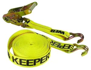 Keeper - 2” x 40' Hay Baler Heavy Duty Ratchet Tie-Down - 3,333 lbs. Working Load Limit