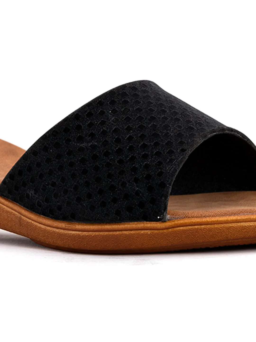 Khadim Block Heel Mule Slip On Sandal for Women