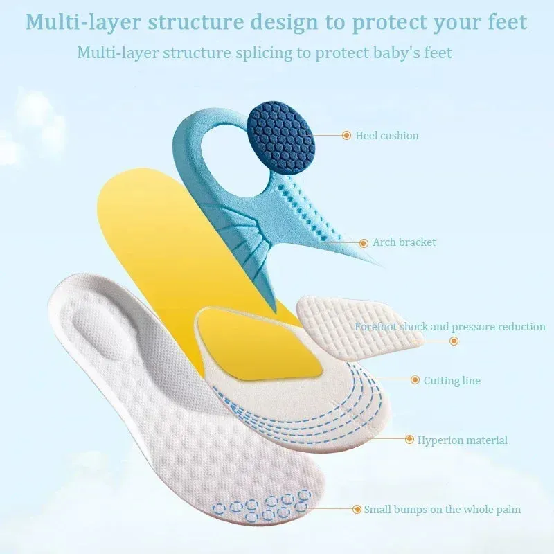 Kids Arch Support Insoles for Flat Feet Relief
