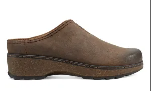 Kolia Round Toe Slip-on Casual Heeled Mules