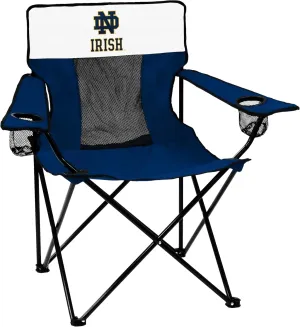 Logo Brands NCAA Alabama Crimson Tide Elite Chair, Unisex Adult Chair with Two Cup Holder, One Size, Team Color