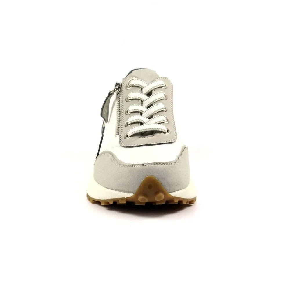 Lunar Calvin Women's Panelled Lace Up Trainer Grey