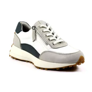 Lunar Calvin Women's Panelled Lace Up Trainer Grey