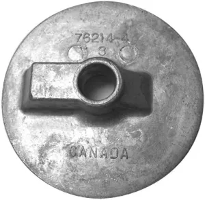 Martyr CM762144M, Magnesium Alloy Trim Tab Flat Mercury/Mercruiser Anode