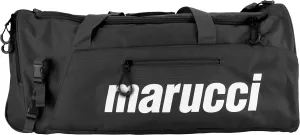 MARUCCI Team Utility Duffel Bag V3, Baseball & Fastpitch, Black, 26" W x 13" D x 12" H