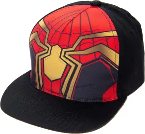 Marvel Spiderman Hat for Boys, Breathable Spiderman Baseball Cap for Toddlers, Boys Ages 3-9