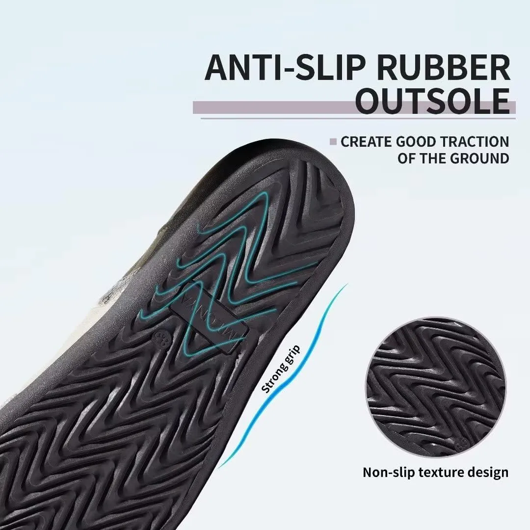 MEGNYA Women Comfortable Walking Sandals with Arch Support, Plantar Fasciitis Slides for Flat Feet Relieve, Orthopedic Sandals with Adjustable Straps