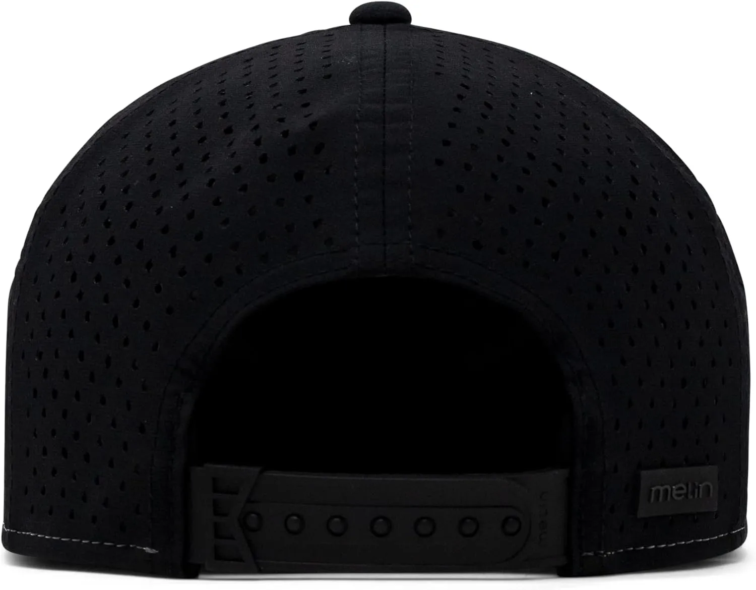 melin Trenches Icon Hydro, Performance Snapback Hat, Water-Resistant Flat Bill Caps for Men & Women, Golf, Running or Workout