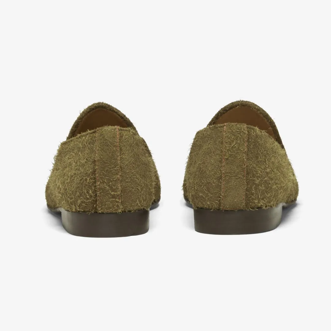 Men's Antelope Textured Suede Milano Loafer From Del Toro Shoes