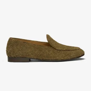 Men's Antelope Textured Suede Milano Loafer From Del Toro Shoes