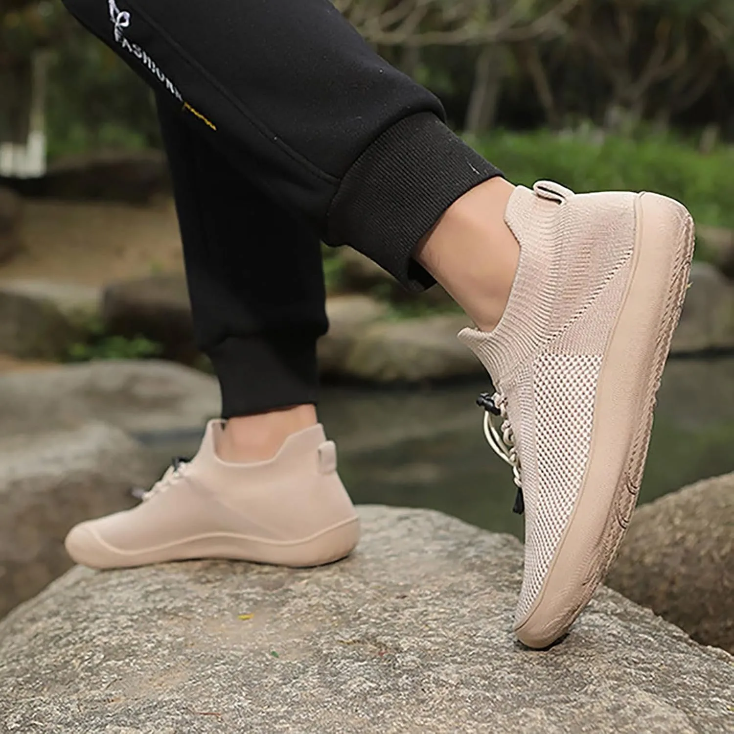 Men's Casual Dress Sneakers Oxfords Business Mesh Mens Dress Shoes Lightweight Casual Shoes Trendy Platform Sneakers Slip On Tennis Shoe Casual Loafers