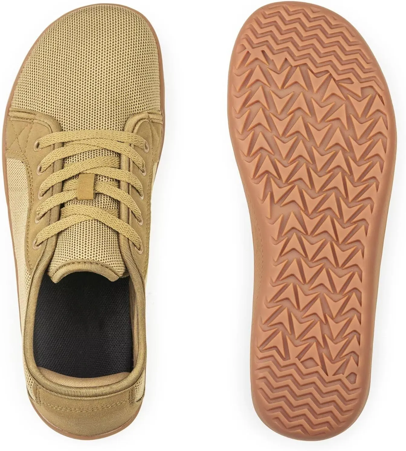 Mens Indoor Flat Shoes Wide Toe Barefoot House Sneakers Casual Breathable Comfortable