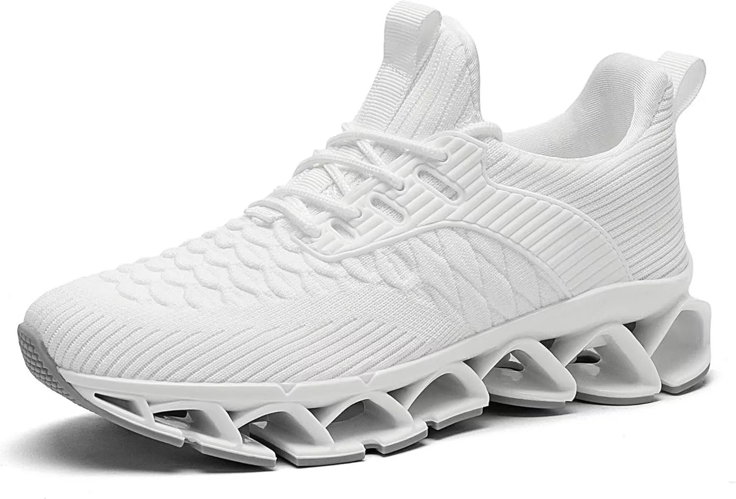 Mens Slip on Running Walking Shoes Blade Tennis Casual Fashion Sneakers Comfort Non Slip Work Sport Athletic Trainer