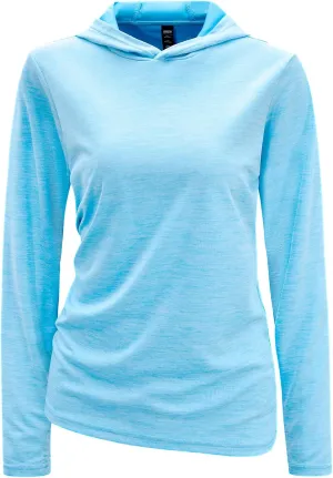MIER Women's Long Sleeve Workout Shirts Sun Protection Hoodie UPF 50  UV Shirt for Fishing Hiking Running, Lightweight