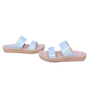 Mule Korks Leather Brown Sandal On Risk-free Knowledgeable Slide 10 Tan Shoe Platform 2-Strap size Women Slip