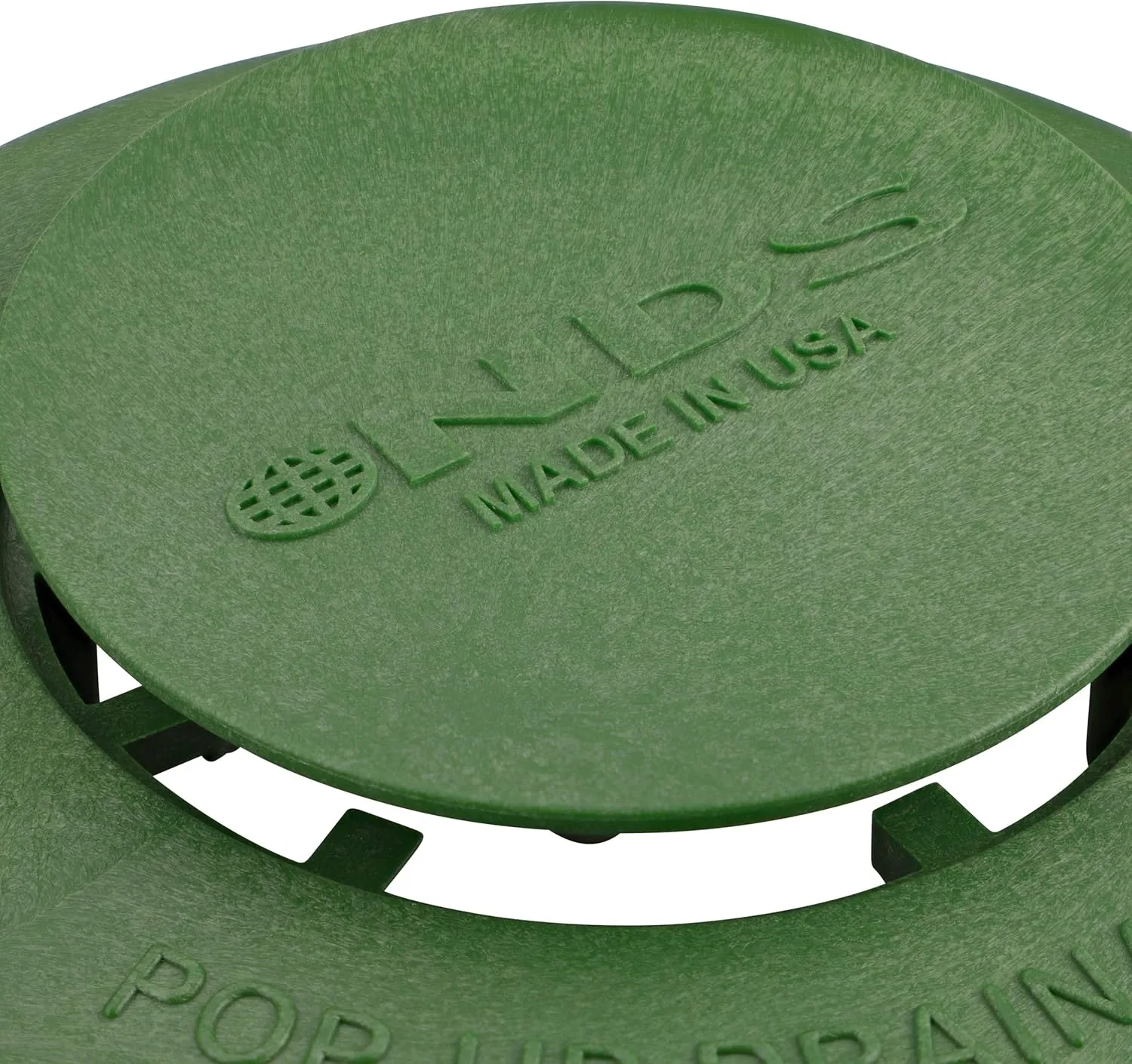 NDS 420C Pop-Up Drainage Emitter, fits 3-Inch and 4-Inch Sewer and Drain Fittings, Works with Drainage Systems Including Catch Basins and Channel Drains, Green