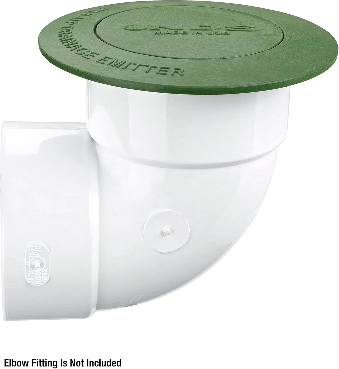 NDS 420C Pop-Up Drainage Emitter, fits 3-Inch and 4-Inch Sewer and Drain Fittings, Works with Drainage Systems Including Catch Basins and Channel Drains, Green