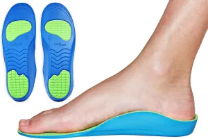 Neon Fix Orthotic - Max Arch Support Orthotic Premium Medical Grade Insole - for Pronation, Flat Feet, Foot and Arch Pain, Heel Pain and Alignment Issues ((22 CM) Kids Size 2-4)