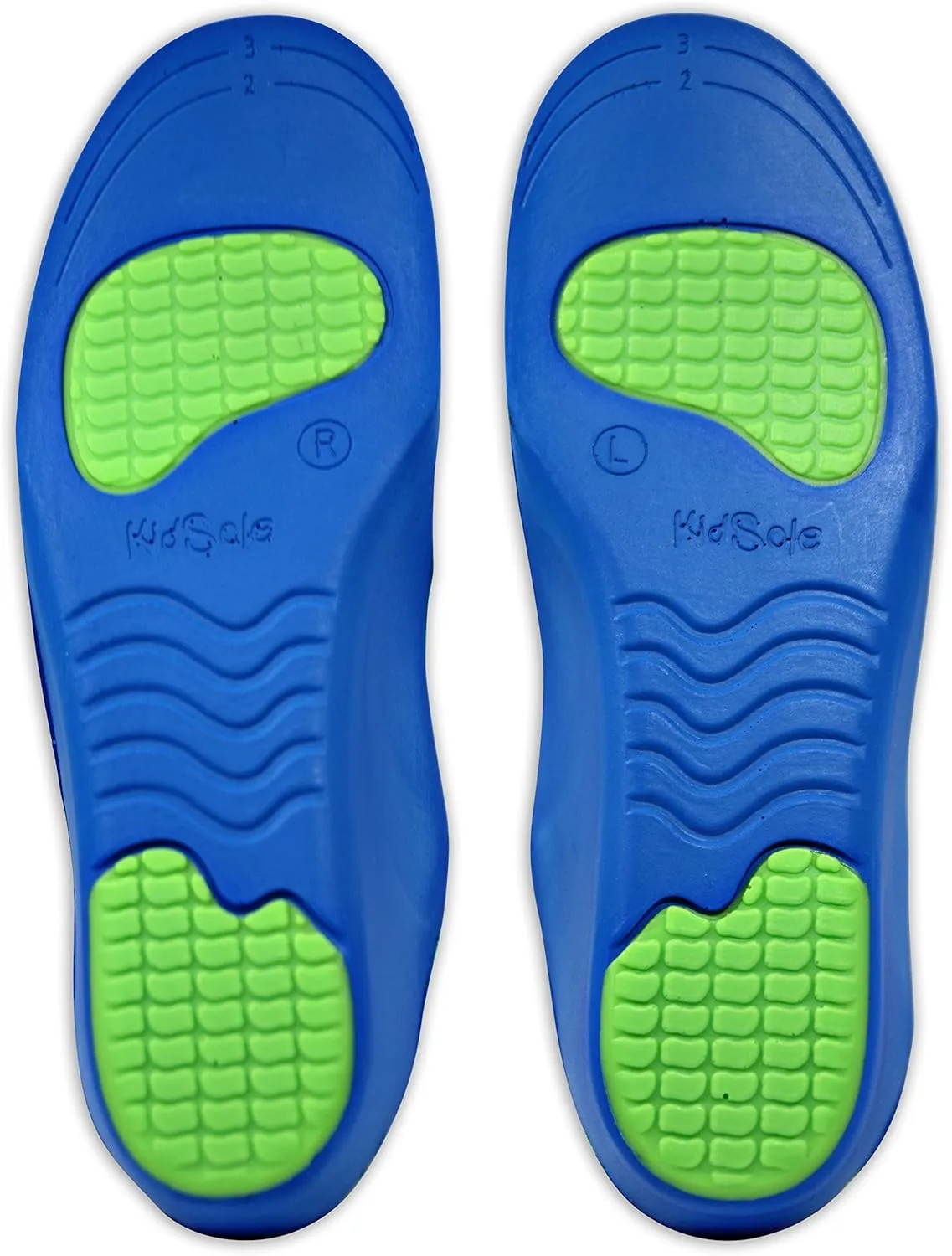 Neon Fix Orthotic - Max Arch Support Orthotic Premium Medical Grade Insole - for Pronation, Flat Feet, Foot and Arch Pain, Heel Pain and Alignment Issues ((22 CM) Kids Size 2-4)