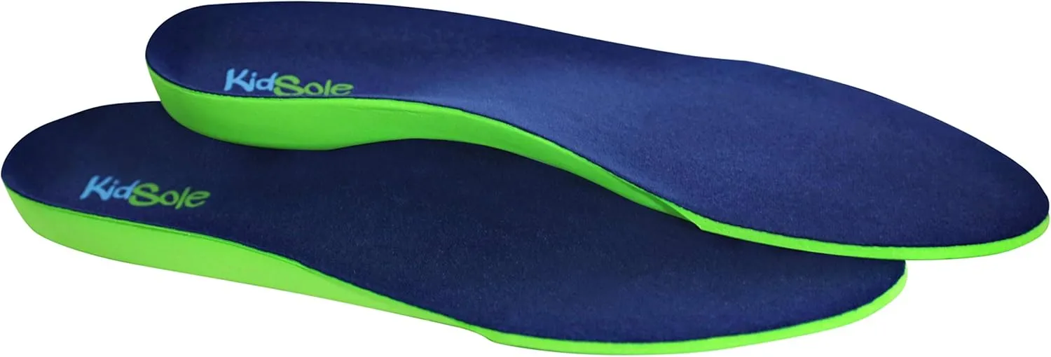 Neon Fix Sport Premium Grade Orthotic Insole Revolutionary Lightweight Soft & Sturdy Orthotic Active Children with Flat Feet Who Need Arch Support ((18 CM) US Toddler Sizes 9-12)