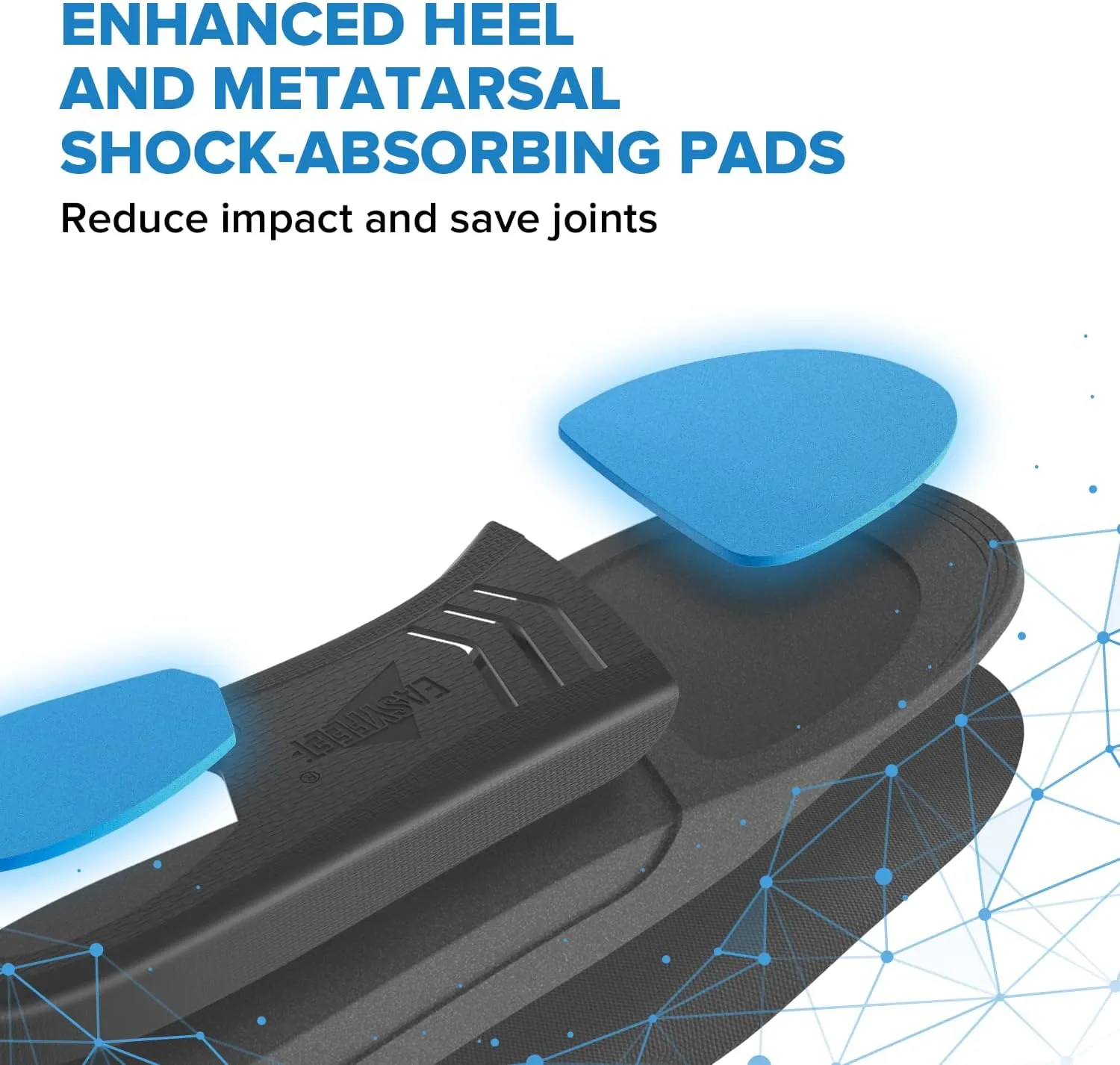 [New 2025] Orthotic Work Insoles - Work Boot Inserts for Standing All Day - Anti Fatigue Medium Arch Support Shoe Insoles Men Women Insert for Plantar Fasciitis - Flat Feet Leg Feet Pain Relief