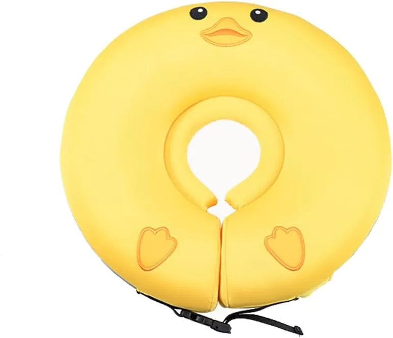 Non-Inflatable Baby Pool Swimming Float Ring for Newborn Kids First Swimming,Toddler Home Bathtub Indoor Outdoor Pool Swimming Ring Float Toy Accessories Suit 0-18 Months#0517