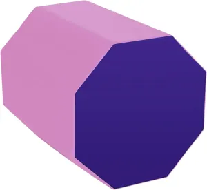 Octagon Gymnastics Tumbling Mat - Somersault & Backbend Trainer for Gymnastics, Cheerleading & Martial Arts