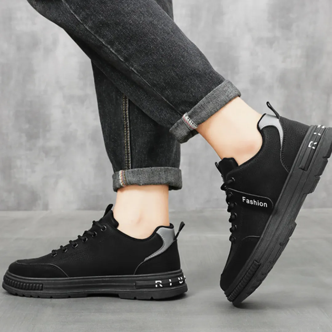OCW Orthopedic Men Suede Leather Comfort Non-slip Work Shoes