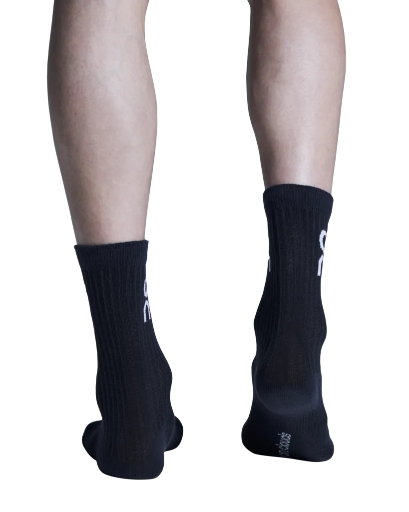 On Unisex Logo Sock High 3-Pack - Wash / Navy