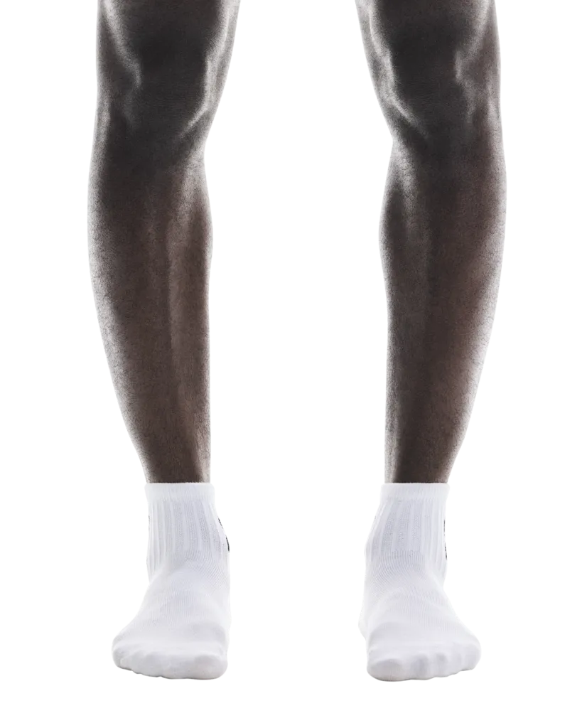On Unisex Logo Sock Mid 3-Pack - White