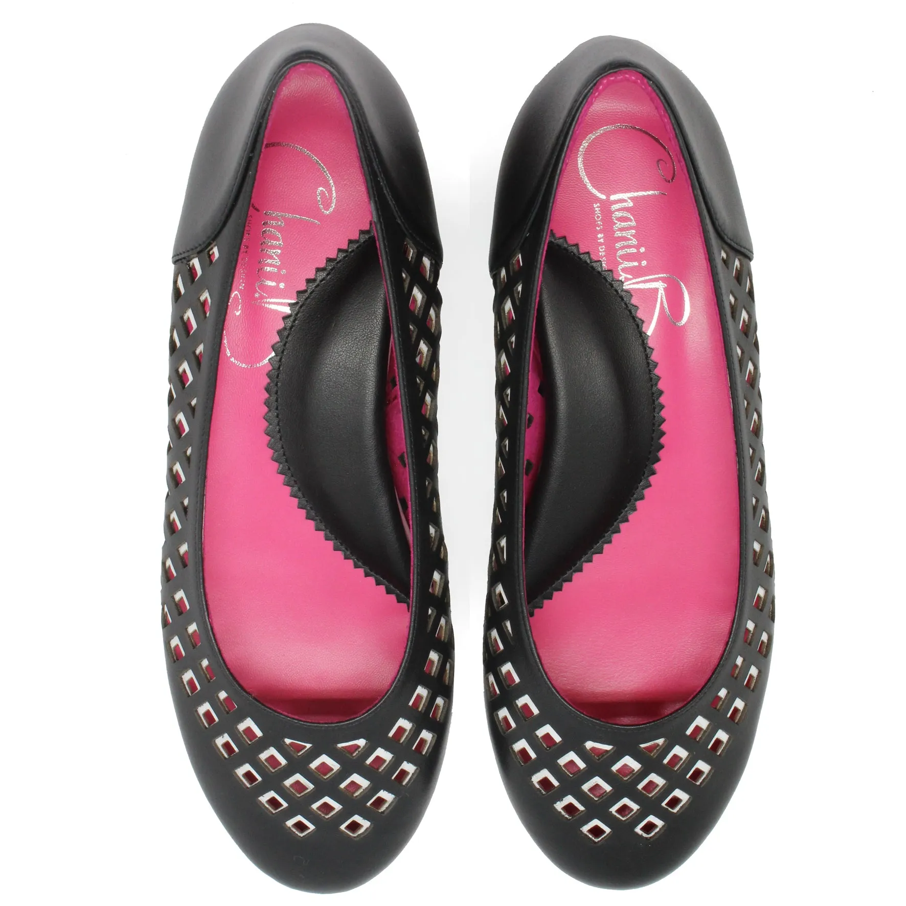 Onyx - Black/White Ballerina last pairs 38 and 41!