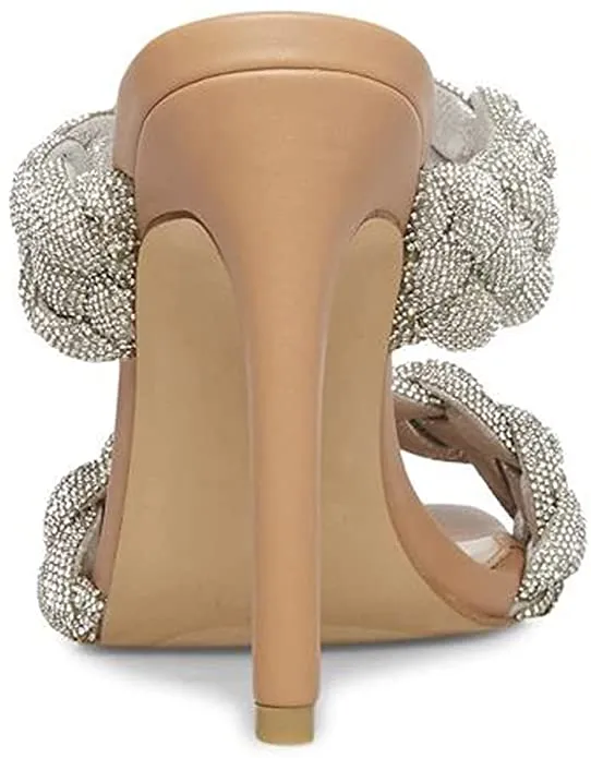 Open Limited discounts Kenley Steep discount Heeled Mule Rhinestone High heel Toe Steve Sandal Madden Pumps