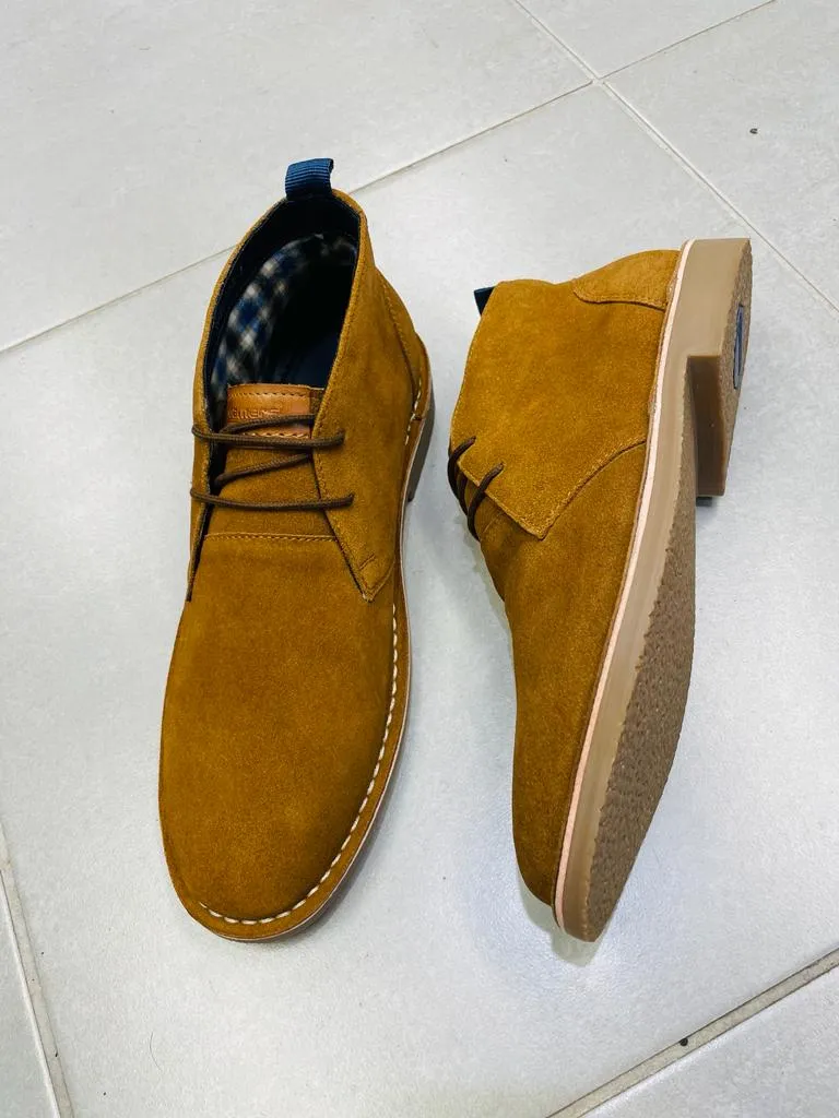 Original 2-Eyelet Suede Desert Boots - Tan