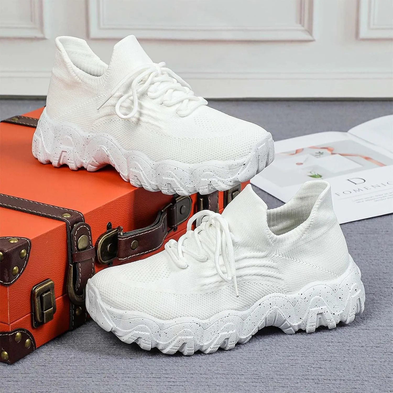 Ortho Pro Shoes for Women,Nurse Babe Shoes,Ortho Pro Classic Shoes,Women's Breathable Mesh Orthopedic Sneakers