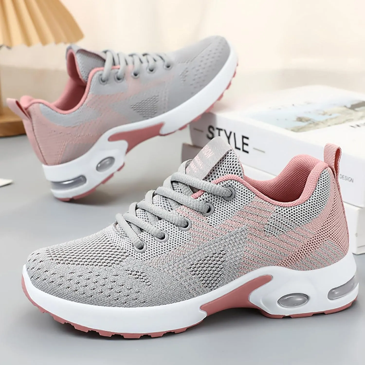 OrthoEase-Orthopedic Shoes All-Day Comfort Arch Support Anti-Slip Sole Lightweight Air Cushion Running Shoes