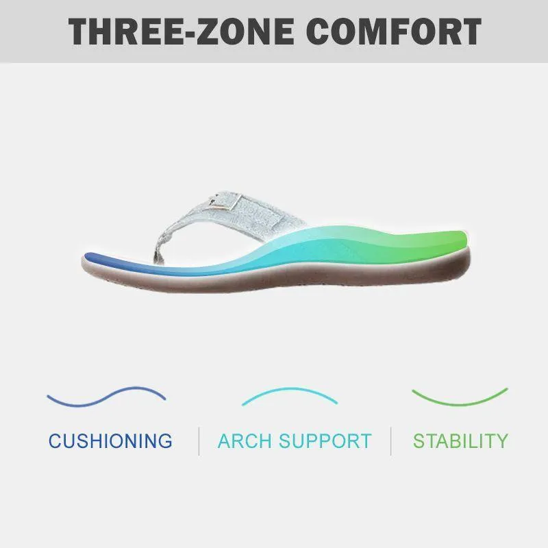 Orthopedic Arch Support Flip Flops Womens