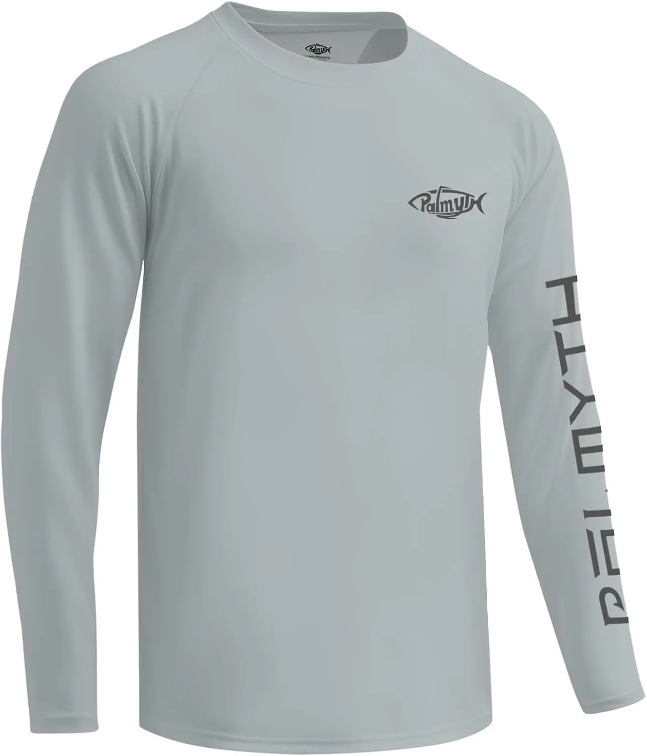 Palmyth Fishing Shirts for Men Long Sleeve UPF 50  T Shirt Sun Protection Tee UV T-Shirts