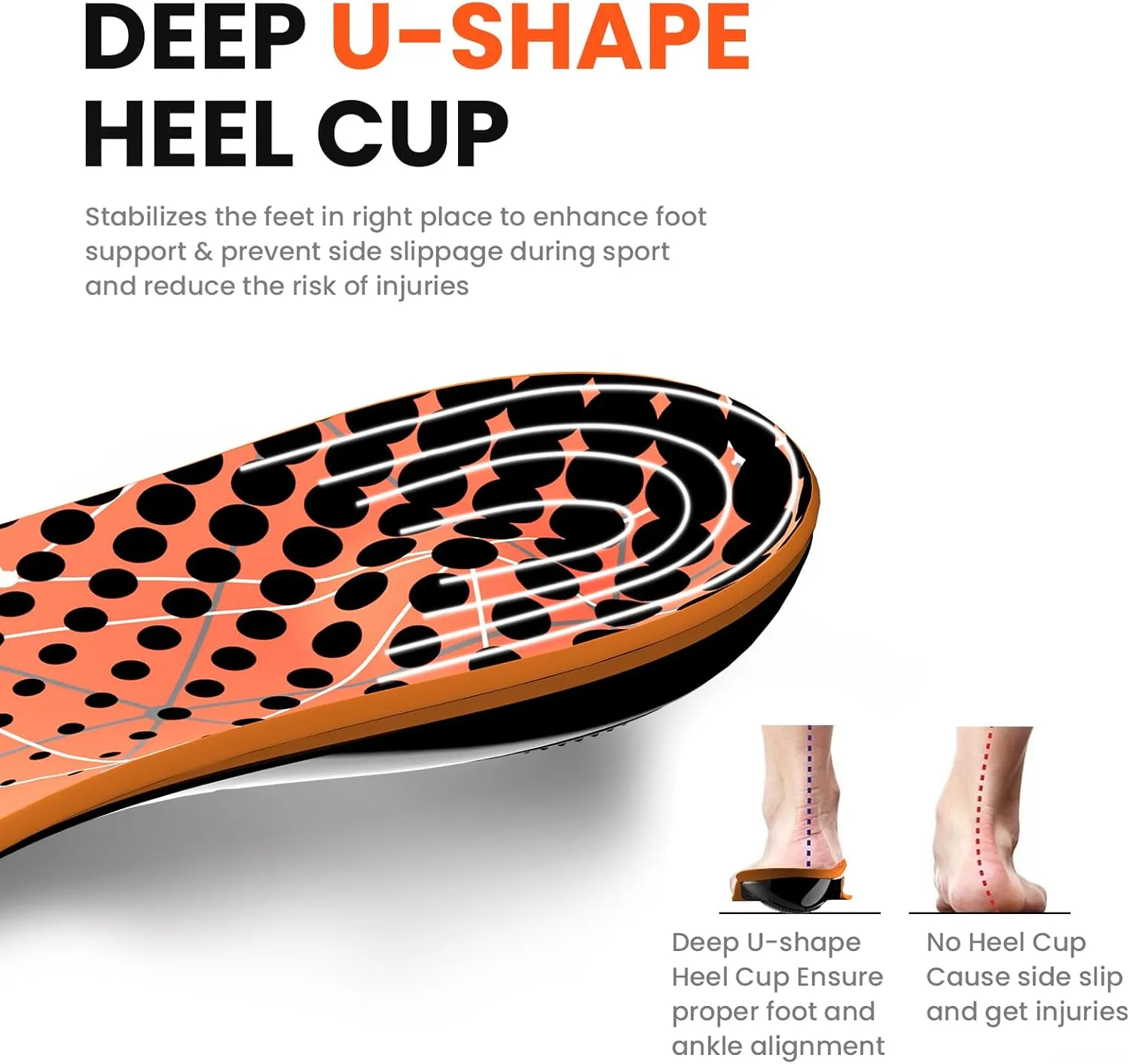 Plantar Fasciitis Arch Support Insoles - Welnove Heavy Duty High Arch Inserts Standing All Day, Fatigue Reduce - Orthotic Cushion for Foot Pain, Flat Feet, Heel Spurs, Man & Women, Fit Most Shoes (XS)
