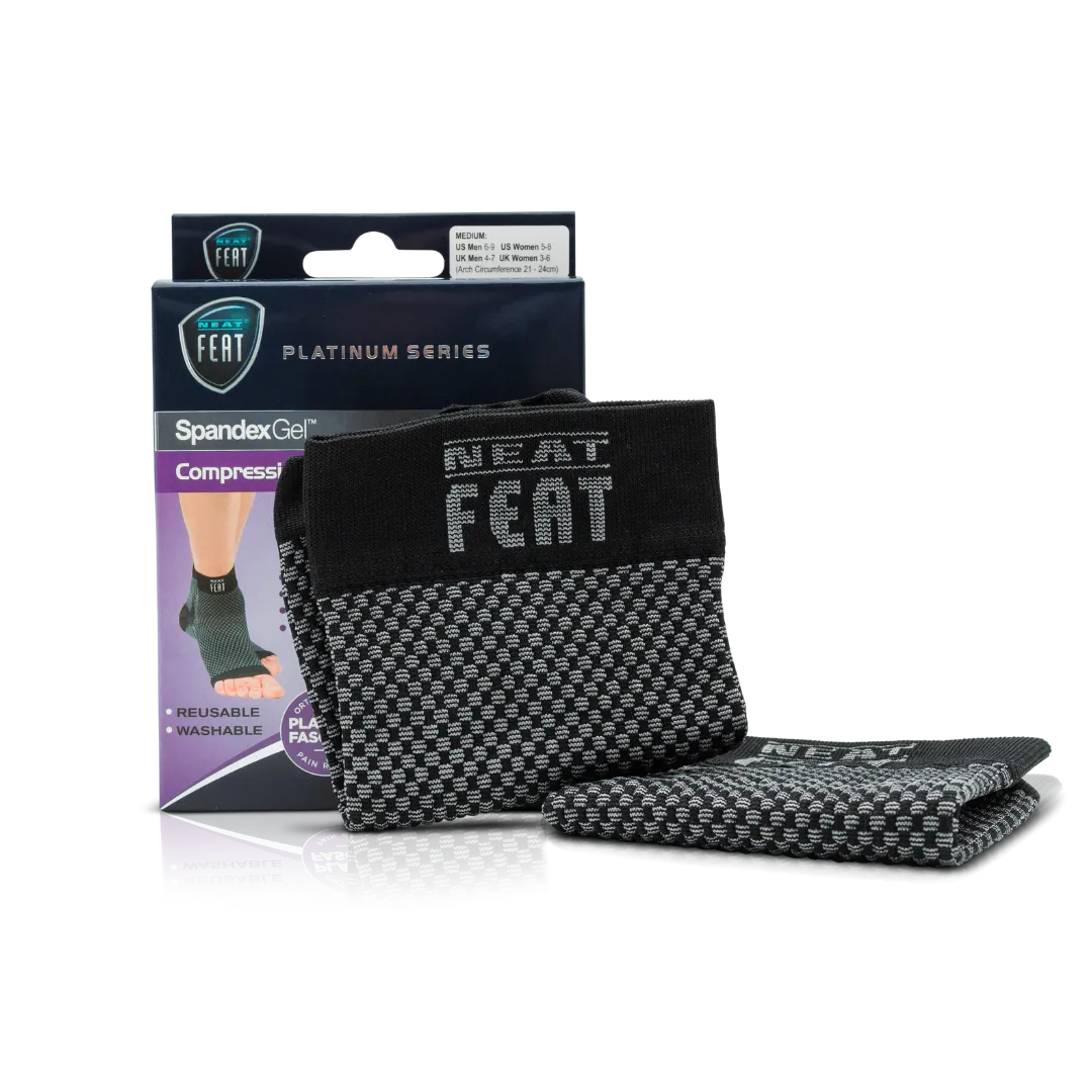 Platinum Series Spandex Gel Compression Arch Sock