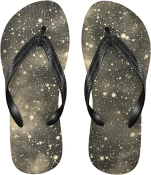 Poeticcity Flip Sandal Men Women Flip Flops for Hotel Spa Home Slippers Bedroom Travel S-XXL