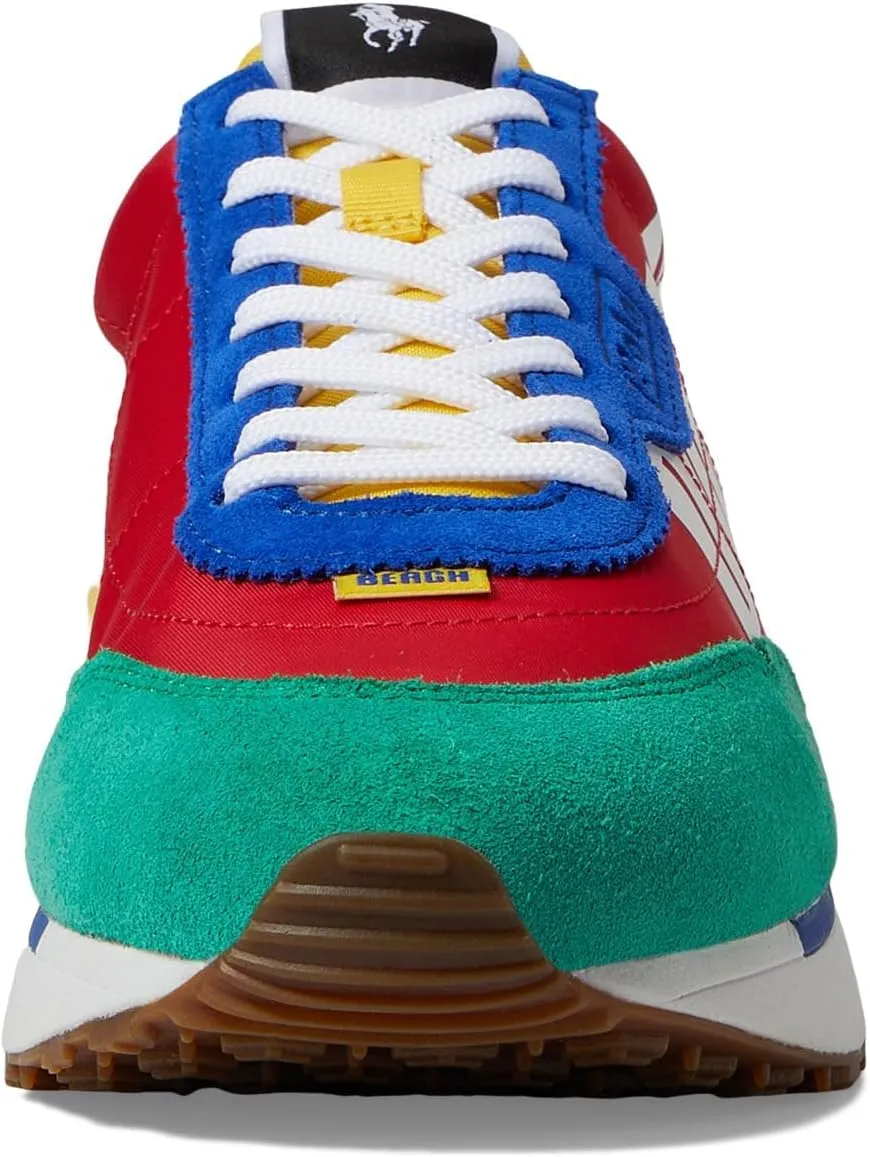 Polo Ralph Lauren Men's Train 89 Leather & Canvas Trainer
