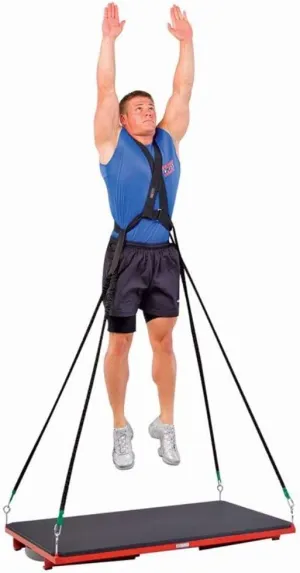 Power Systems Pro Power Jumper Platform Vertical Jump Trainer - Basketball Volleyball Football Tennis Leg Agility Training