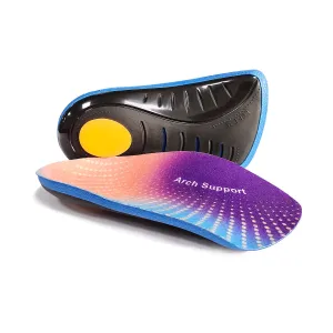 Premium Arch Support Insoles for Flat Foot, Orthopedic Shoe Inserts for Men & Women, Valgus Varus XO-type Leg Corrector, Comfortable Foot Pad Inserts