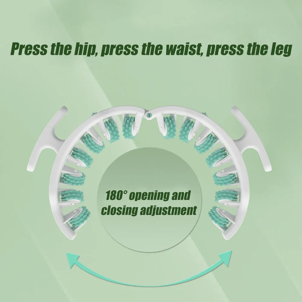 Premium Cellulite Massager, Manual Muscle Roller for Leg, Neck, Arm, Foot, Pelvic Floor Muscle Trainer, Non-Slip Handle, Ergonomic, High-Density PP, Portable and Comfortable